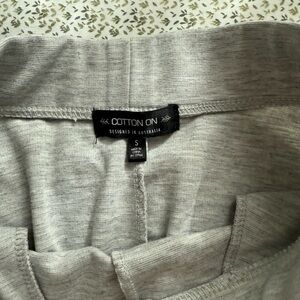 Cotton On Heather Gray skirt